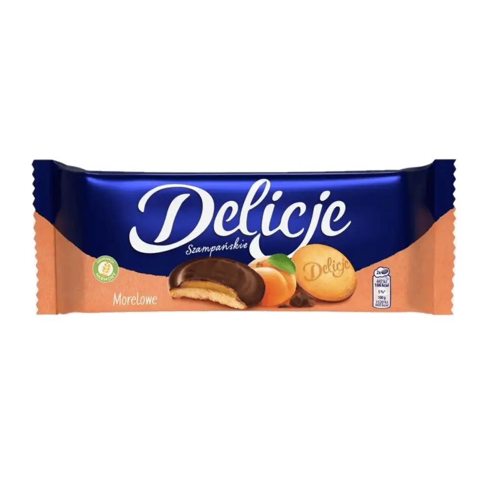 Delicje Szampańskie Morelowe 147 g
