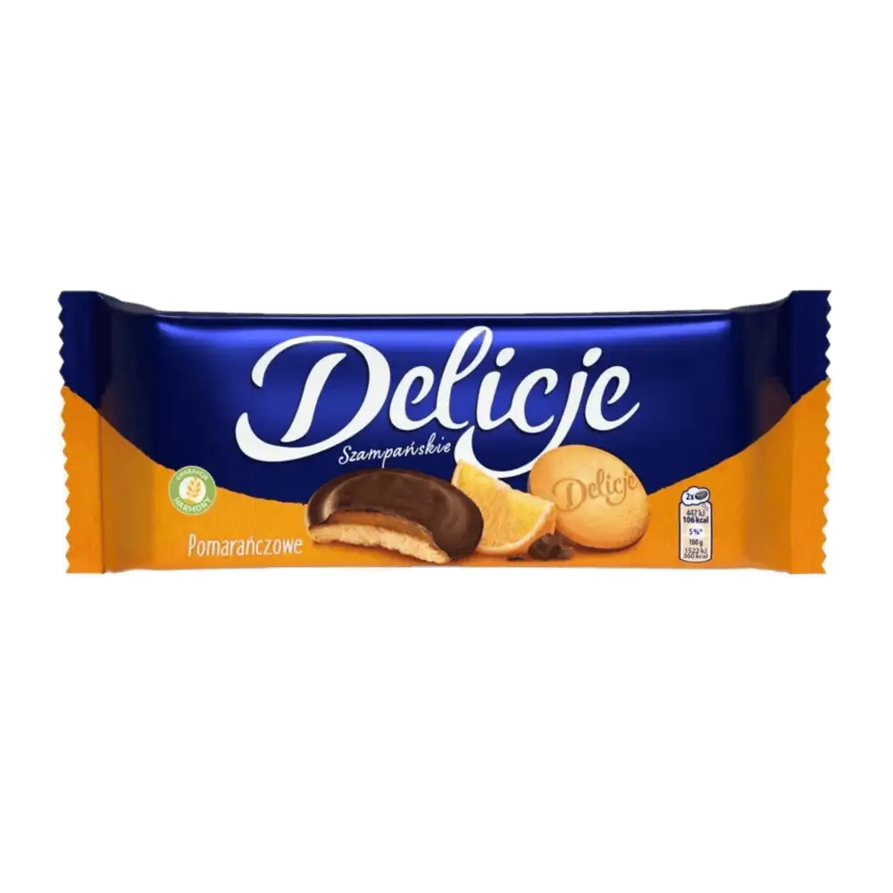 Delicje Szampańskie Pomarańczowe 147 g