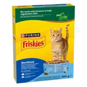 Friskies Steril Karma dla Kota z Łososiem i Warzywami 300 g