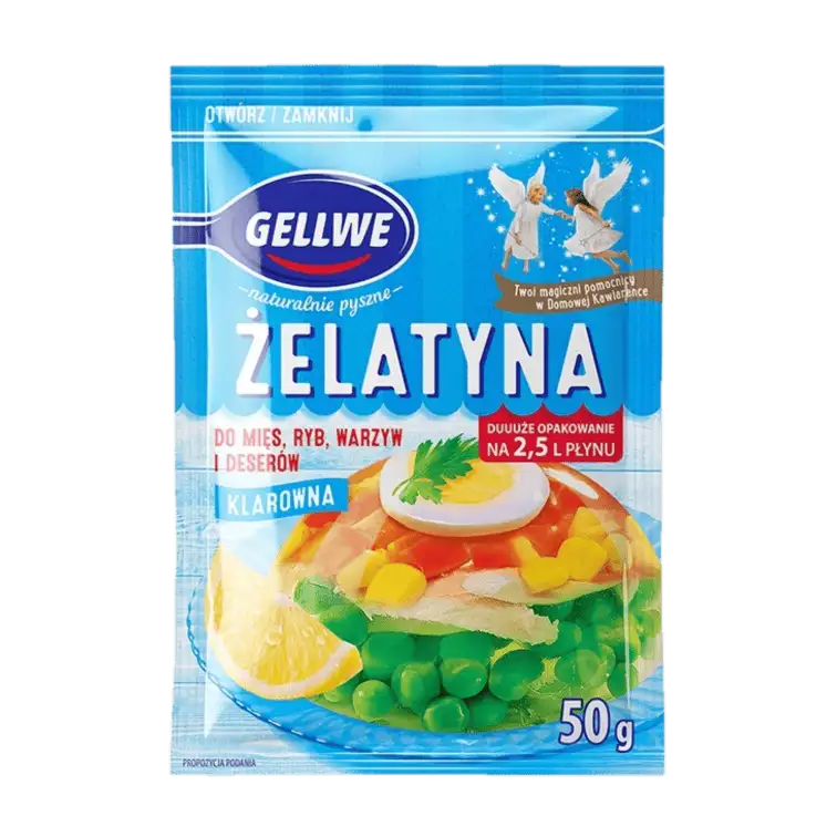 gellwe zelatyna Gellwe Żelatyna Spożywcza 50 g