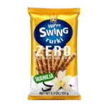Happy Swing Rurki Waflowe z Kremem Waniliowym Bez Dodatku Cukru 150 g
