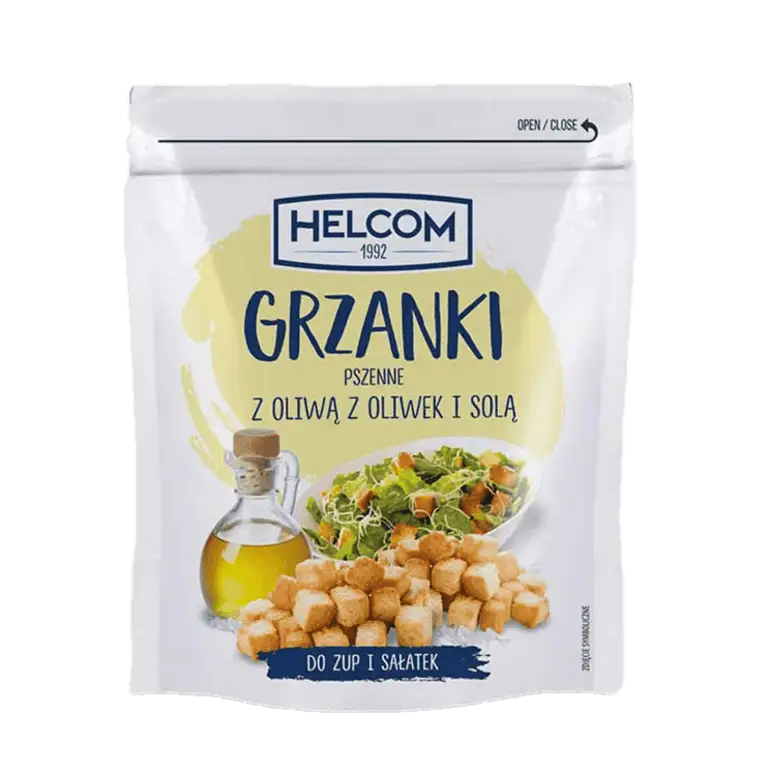 Helcom Grzanki Pszenne z Oliwą z Oliwek i Solą 100 g