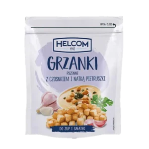 Helcom Grzanki Pszenne z Czosnkiem i Natką Pietruszki 100 g