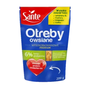 Sante Otręby Owsiane Wysokobłonnikowe Premium 200 g