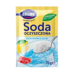 Gellwe Soda Oczyszczona Cytrynowa 70 g