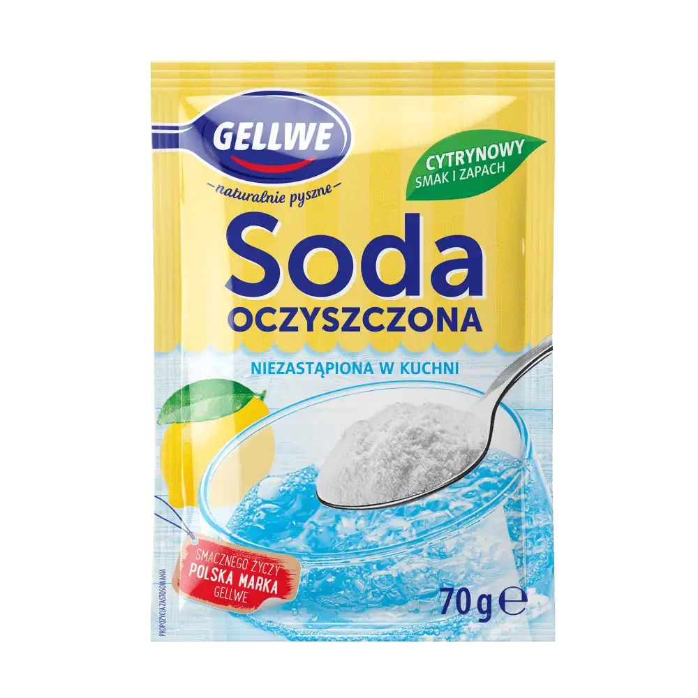 soda oczyszczona cytrynowa Gellwe Soda Oczyszczona Cytrynowa 70 g