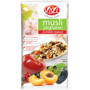 VIVI Musli Jaglane Polskie Owoce 300 g