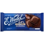 E.Wedel Czekolada Klasyczna Gorzka 64% 90 g
