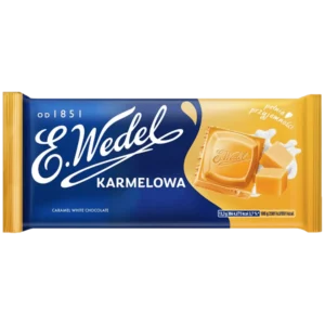 E.Wedel Czekolada Biała Karmelowa 80 g