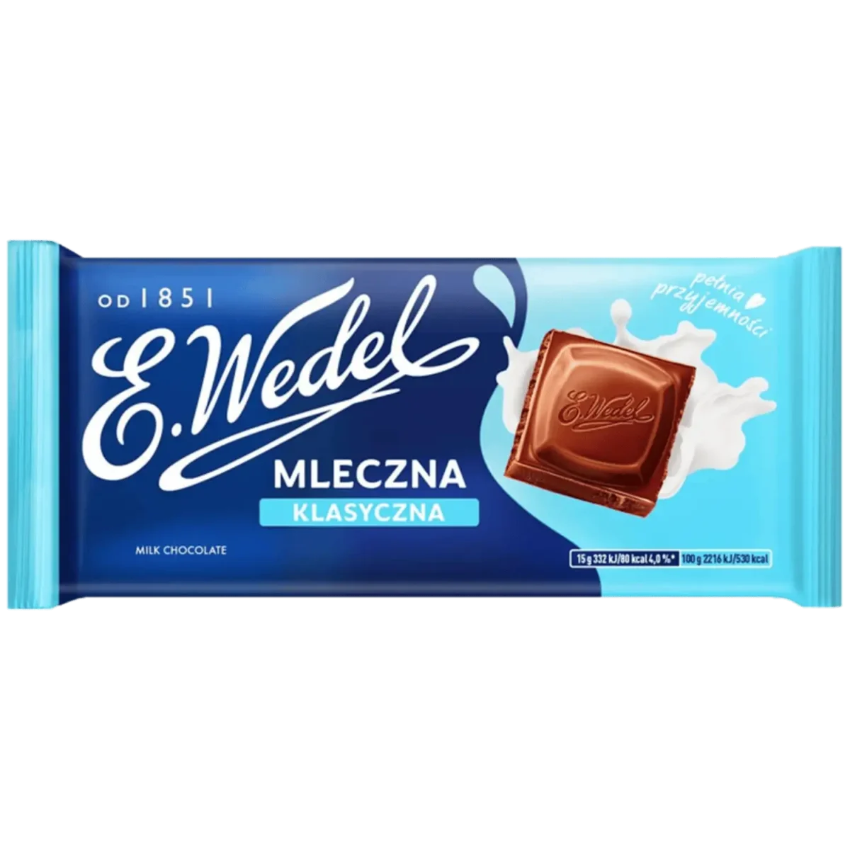 E.Wedel Czekolada Klasyczna Mleczna 90 g