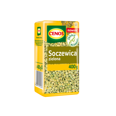 Cenos Soczewica Zielona 400 g
