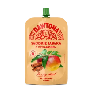 Dawtona Mus Słodkie Jabłka z Cynamonem 180 g