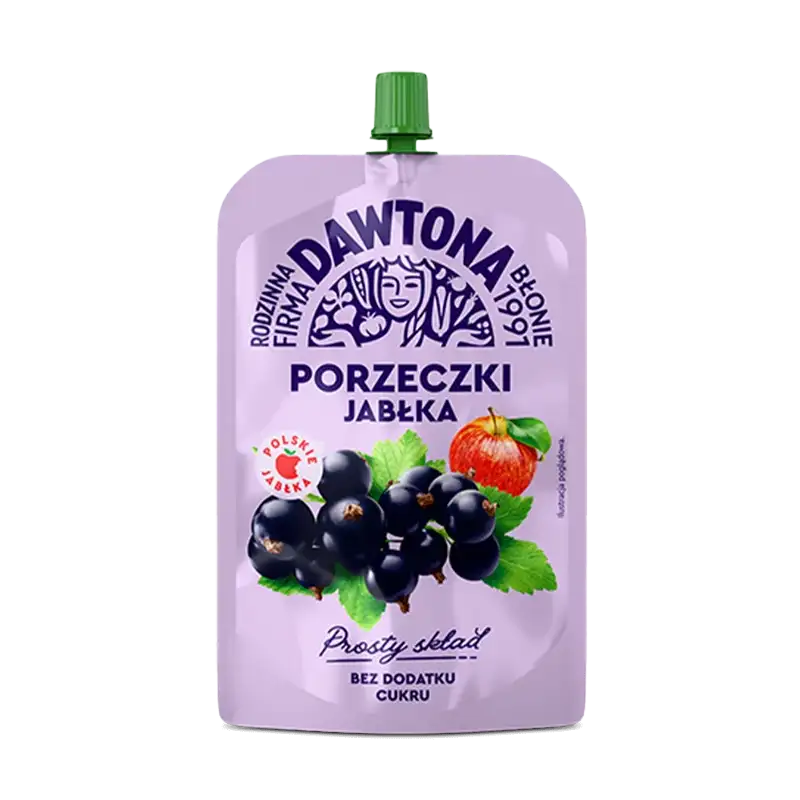 dawtona porzeczka jablko Dawtona Mus Porzeczki i Jabłka 180 g
