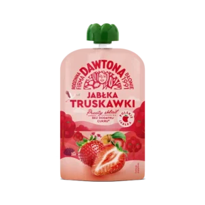 Dawtona Mus Truskawki Jabłka 180 g