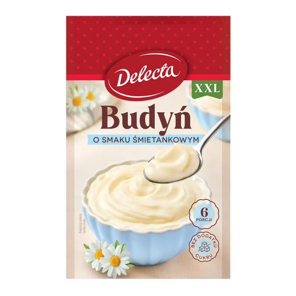 Delecta Budyń o Smaku Śmietankowym 64 g