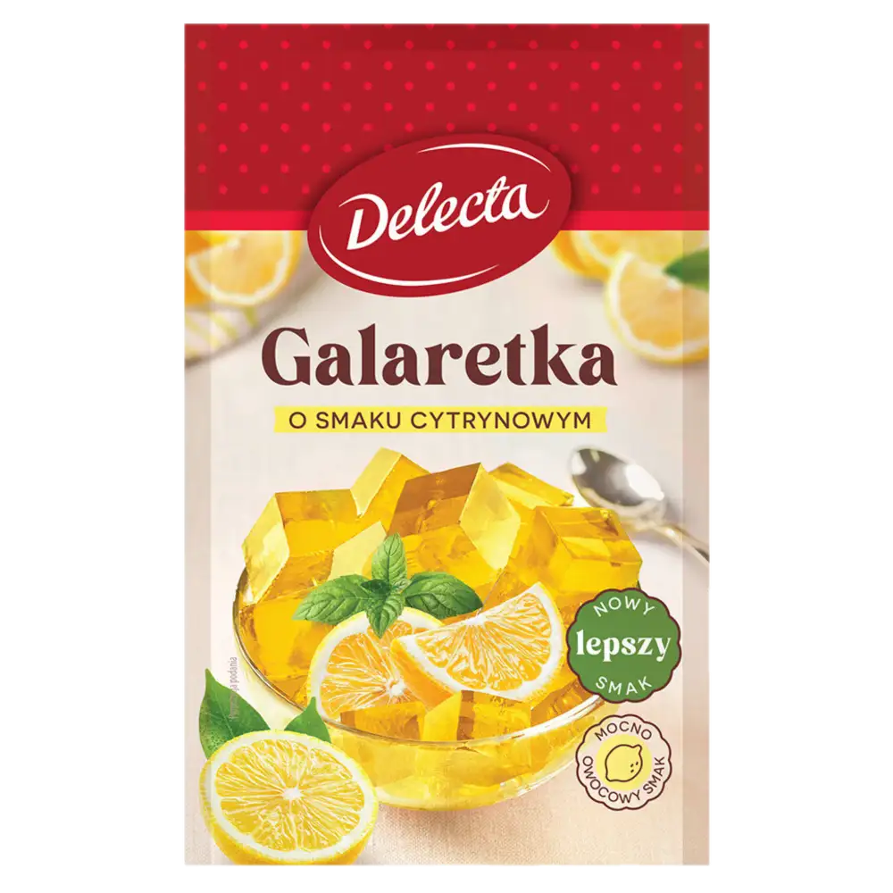 Delecta Galaretka o Smaku Cytrynowym 70 g