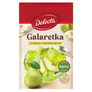 Delecta Galaretka o Smaku Gruszkowym 70 g