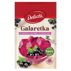 Delecta Galaretka o Smaku Czarnej Porzeczki 70 g