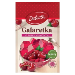 Delecta Galaretka o Smaku Wiśniowym 70 g