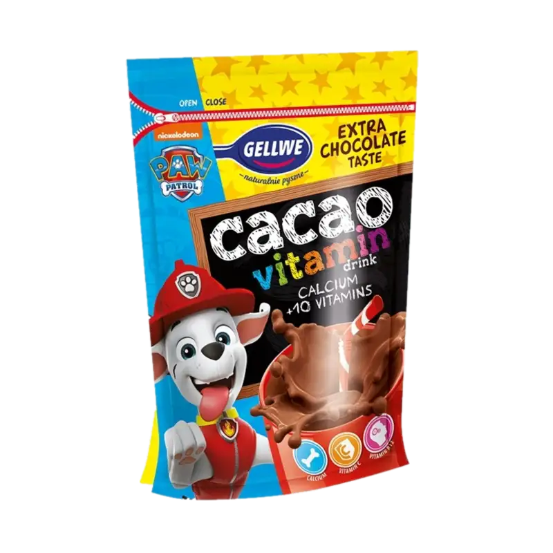 Gellwe Cacao Vitamin Drink Psi Patrol Napój kakaowy w proszku 150 g