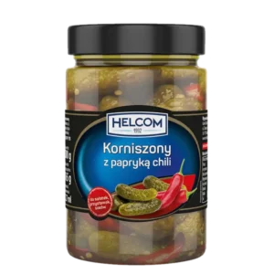 Helcom Korniszony z Papryką i Chilli 300 g