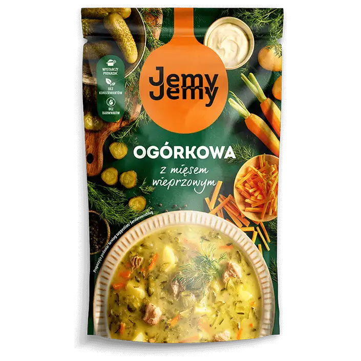 JemyJemy Zupa Ogórkowa z mięsem wieprzowym 450 g