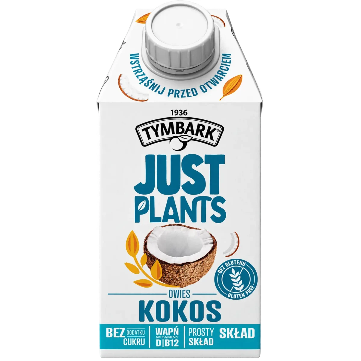 Tymbark Just Plants Napój Owsiano-Kokosowy 500 ml