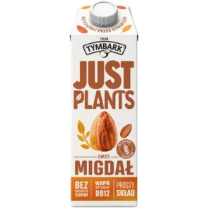 Tymbark Just Plants Napój Owsiano-Migdałowy 1 l