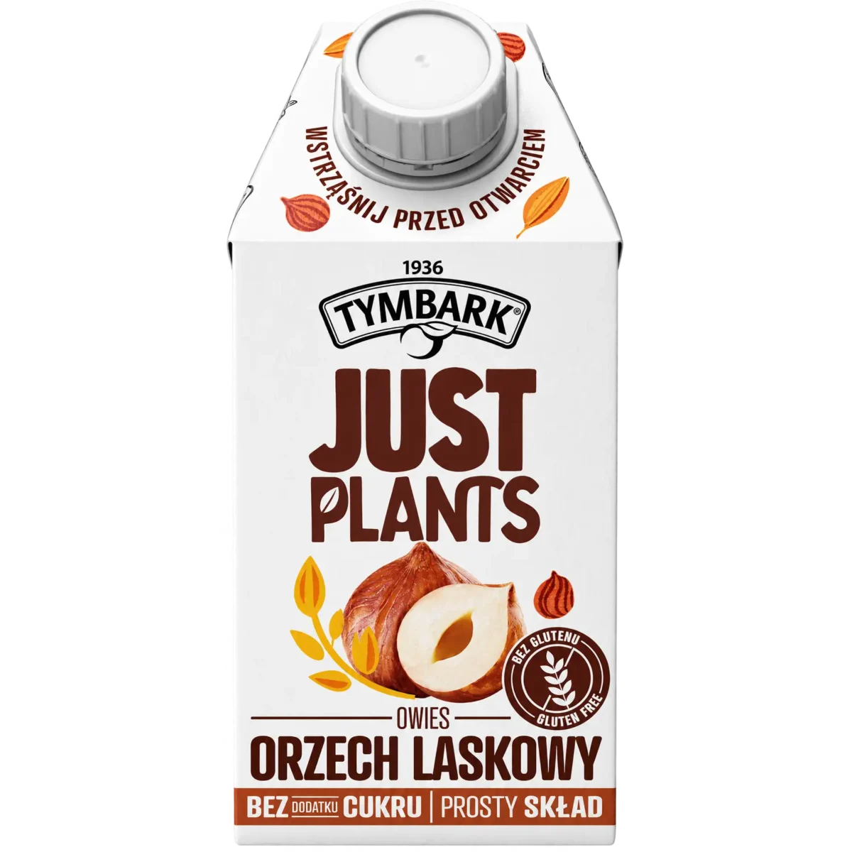 Tymbark Just Plants Napój Owsiano-Orzechowy 500 ml