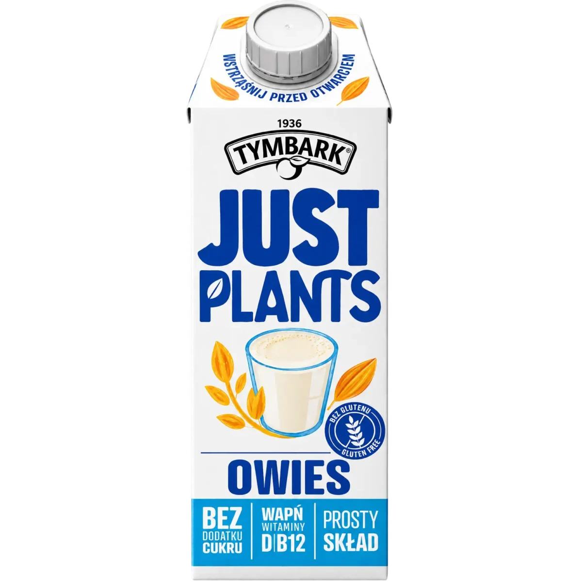 Tymbark Just Plants Napój Owsiany 1 l