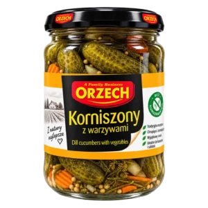 Orzech Korniszony z Warzywami 520 g