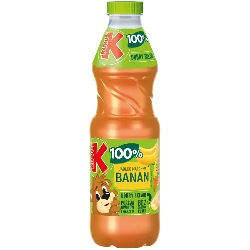 Kubuś Sok 100% Jabłko-Marchew-Banan 850 ml