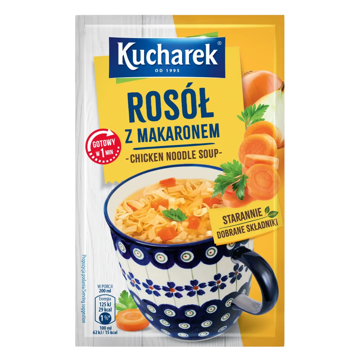 kucharek rosol z makaronem Kucharek Rosół z makaronem 10 g