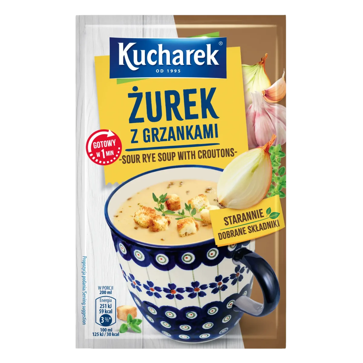 Kucharek Żurek z grzankami 17 g