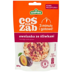 Kupiec Coś na Ząb Owsianka ze Śliwkami 50 g