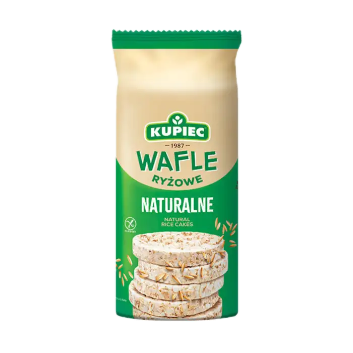 Kupiec Wafle ryżowe naturalne 120 g