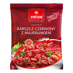 Vifon Barszcz Czerwony z Majerankiem Pikantny 67 g