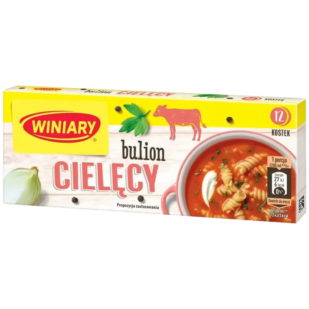 Winiary Bulion Cielęcy 120 g – 12 kostek