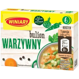 Winiary Bulion Warzywny 60 g – 6 kostek