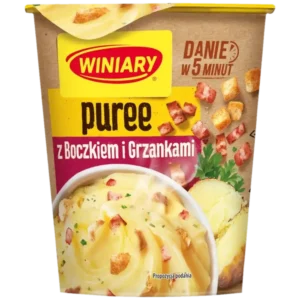 Winiary Puree Ziemniaczane z Kawałkami Boczku i Grzankami 53 g