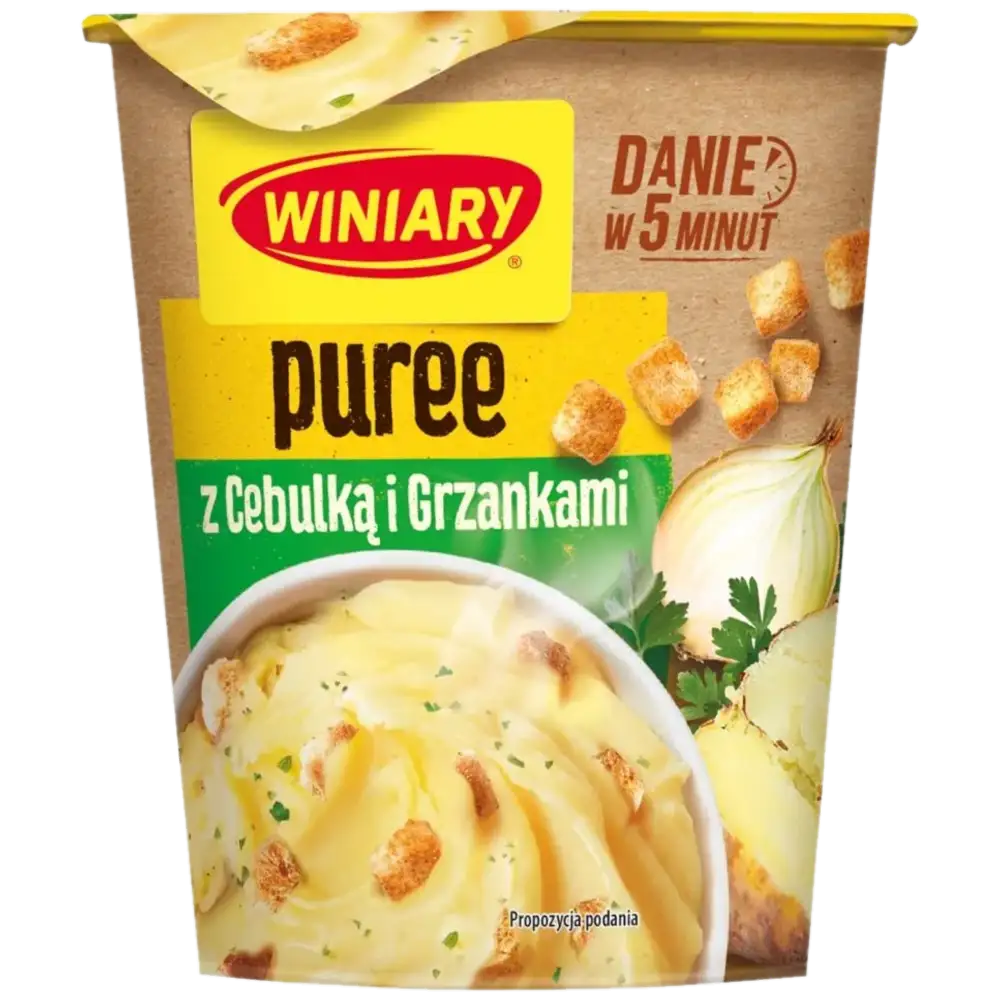 Winiary Puree Ziemniaczane ze Smażoną Cebulką i Grzankami 59 g