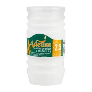 Adeuss Wkład do Znicza Parafinowy 2,5 Dnia 150g