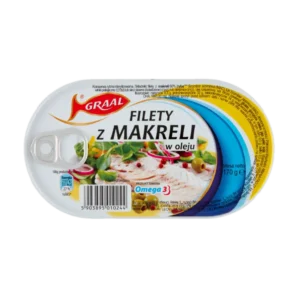 Graal Filety z makreli w oleju 170 g