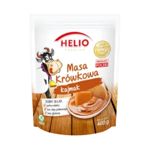 Helio Masa Krówkowa Kajmak Premium w Doypacku 400 g