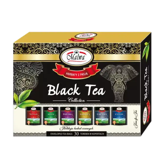 Malwa Black Tea Classic Zestaw 6 herbat czarnych 45 g