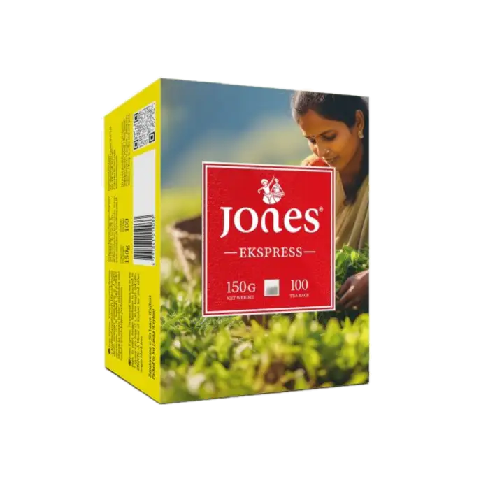 Jones EX100 Herbata czarna ekspresowa 150 g  (100 × 1,5 g)