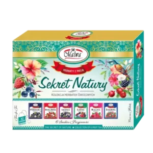 Malwa Sekret Natury Zestaw 6 herbat owocowych 60 g