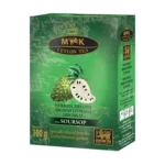 MK Ceylon Tea Herbata zielona liściasta o smaku gravioli 100 g