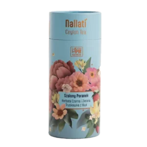 Nallati Szalony Poranek Herbata czarna i zielona Truskawka i Kiwi 90 g